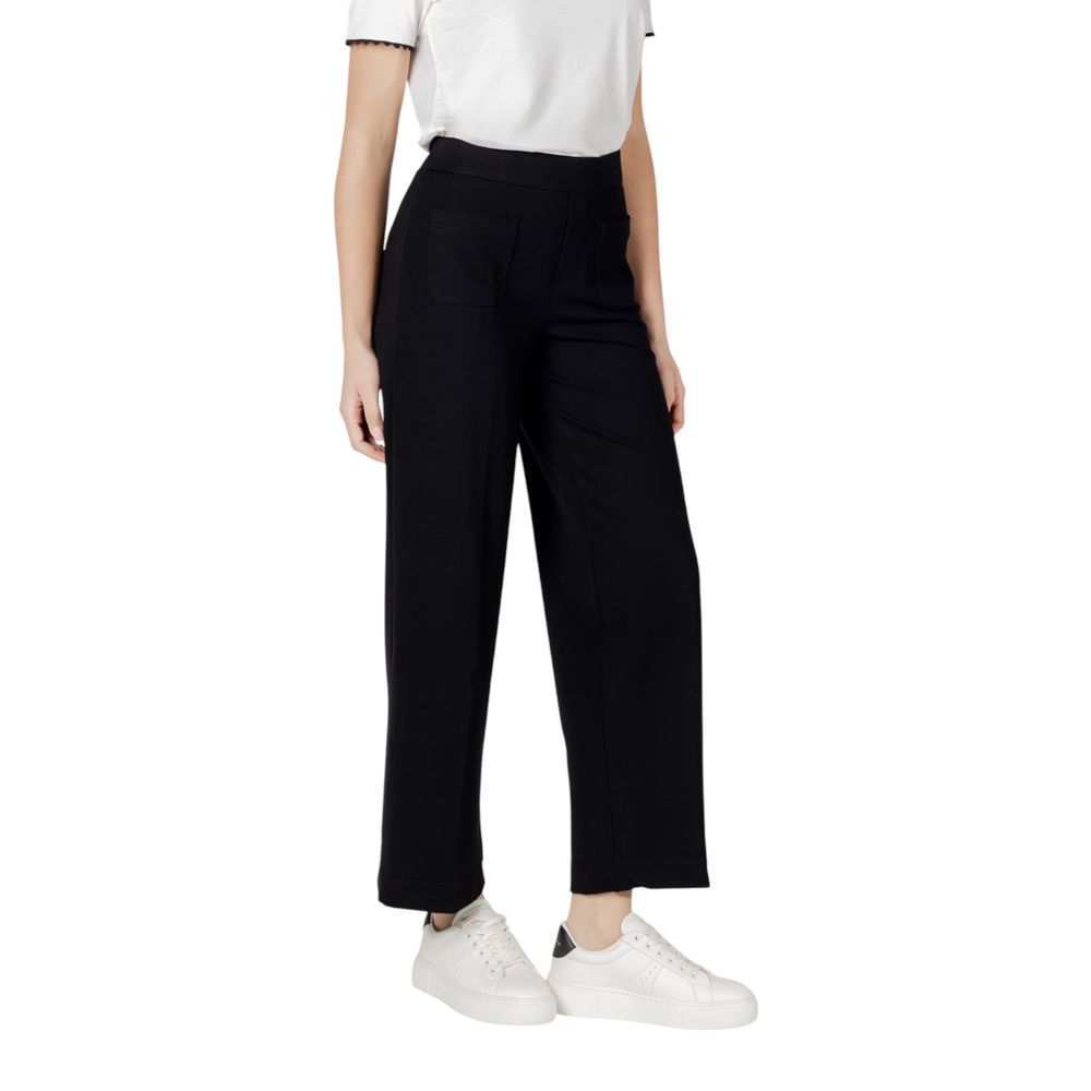 Black Viscose Pant Street One