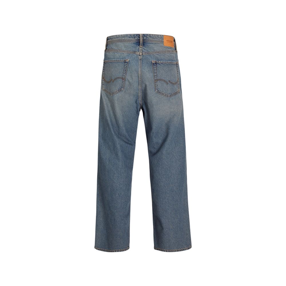 Blue Cotton Relaxed Fit Jean Jack Jones