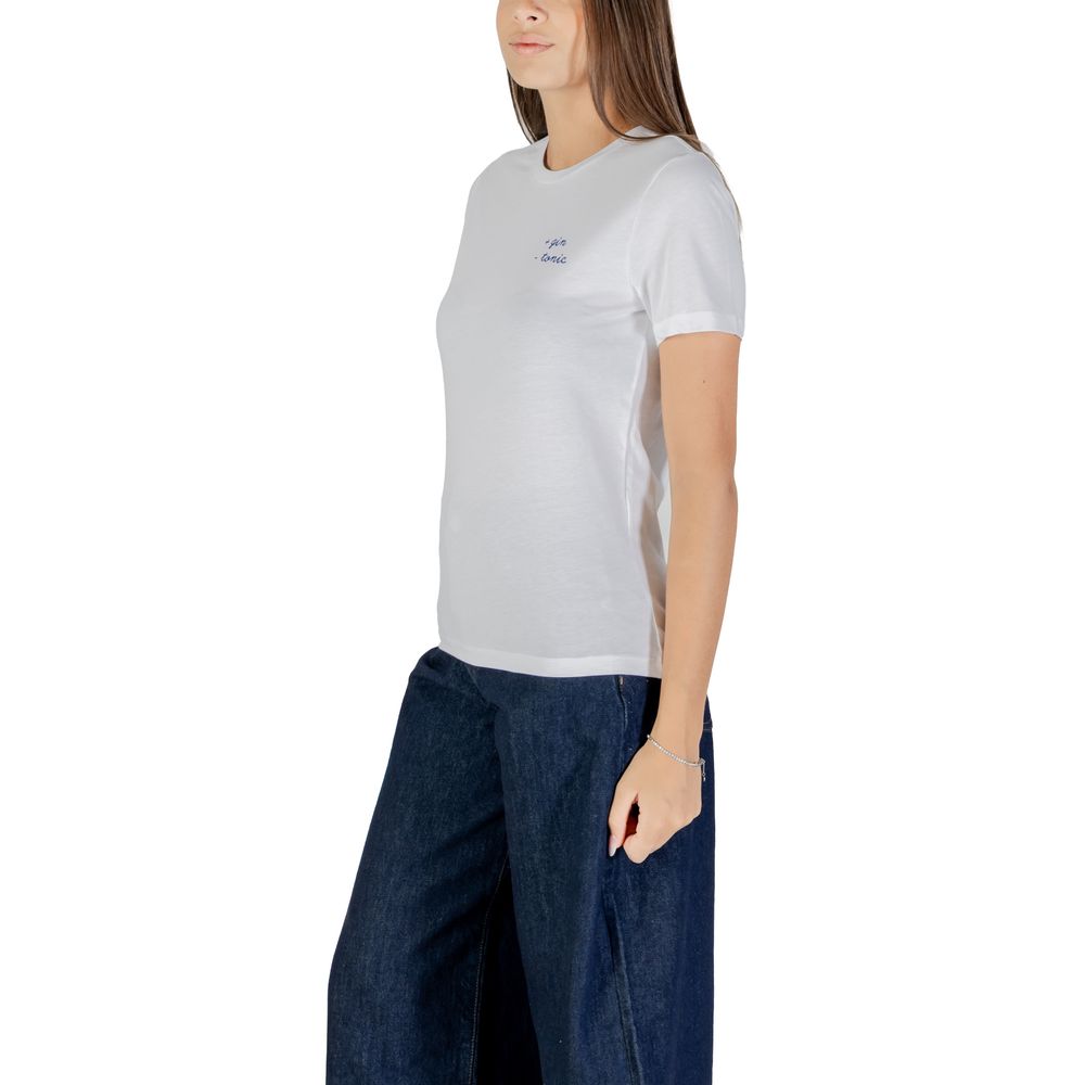 Bicolor Cotton T-Shirt Only