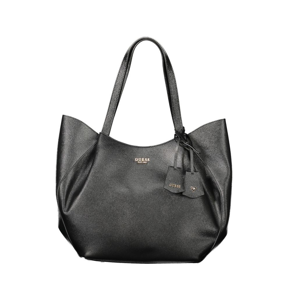 Black Polyethylene Women Handbag Guess Jeans