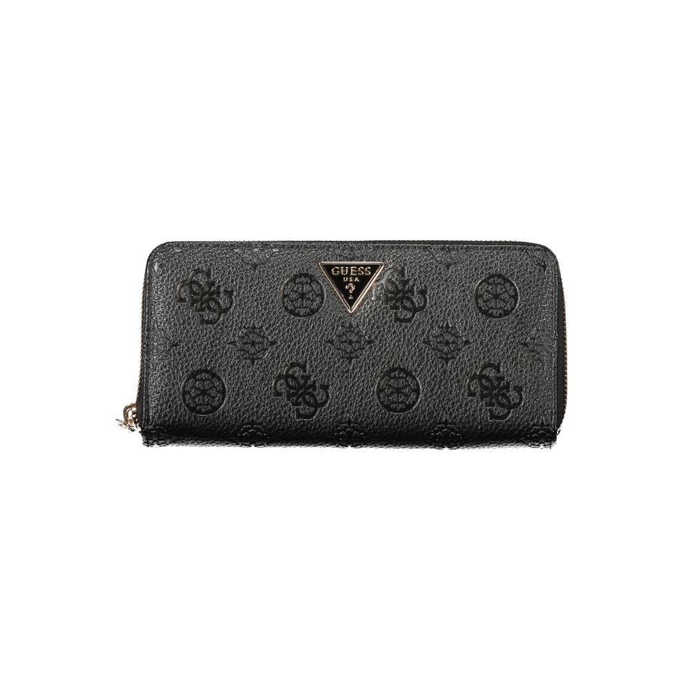 Black Polyethylene Women Wallet Guess Jeans