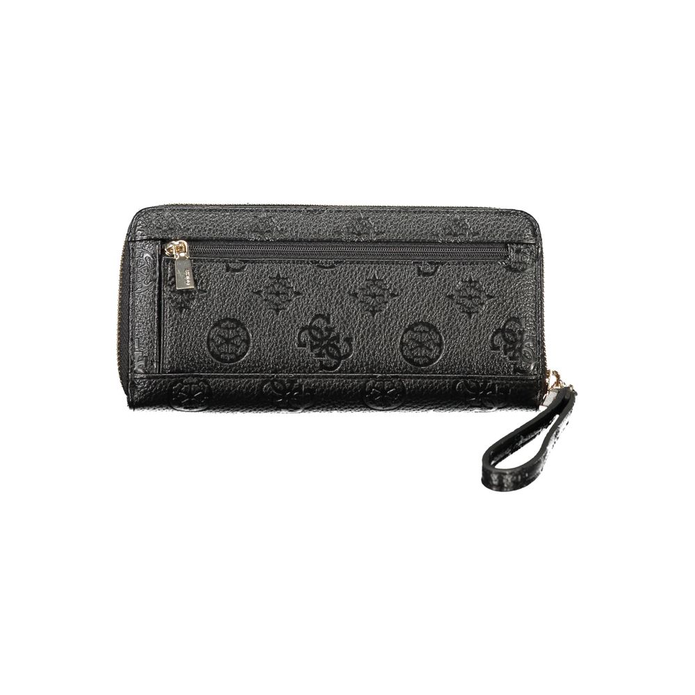 Black Polyethylene Women Wallet Guess Jeans