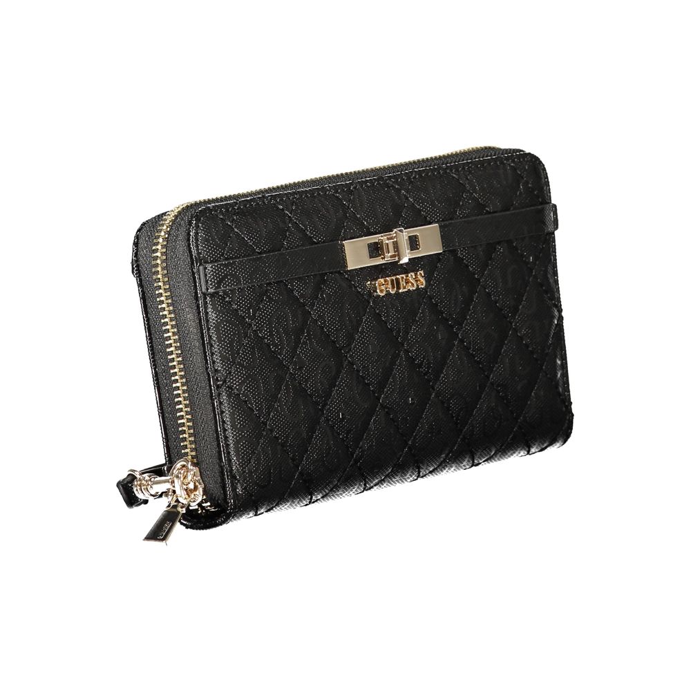 Black Polyethylene Women Wallet Guess Jeans