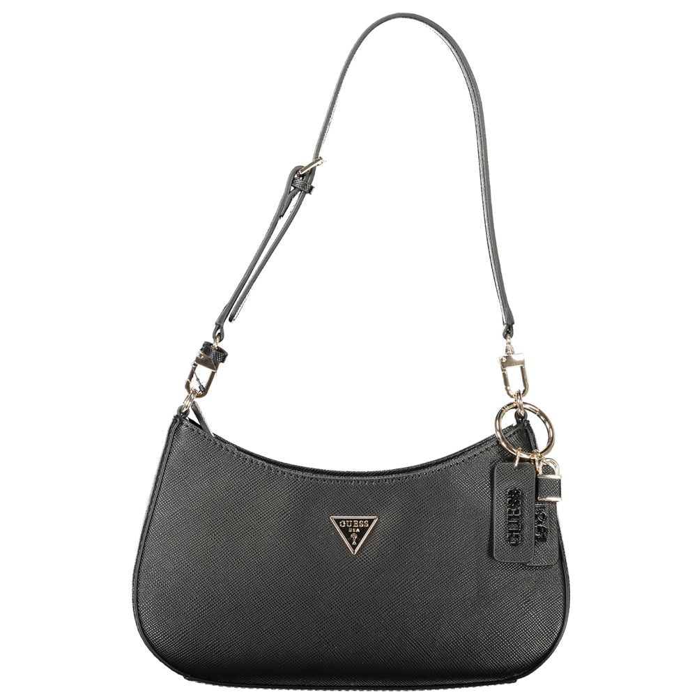 Black Polyethylene Women Handbag Guess Jeans