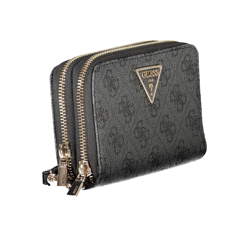 Black Polyethylene Women Wallet Guess Jeans