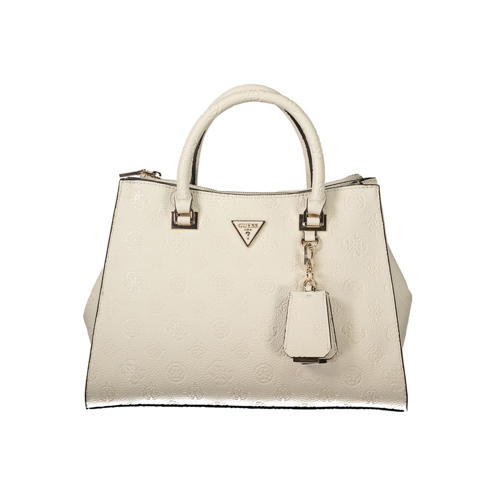 Beige Polyethylene Women Handbag Guess Jeans