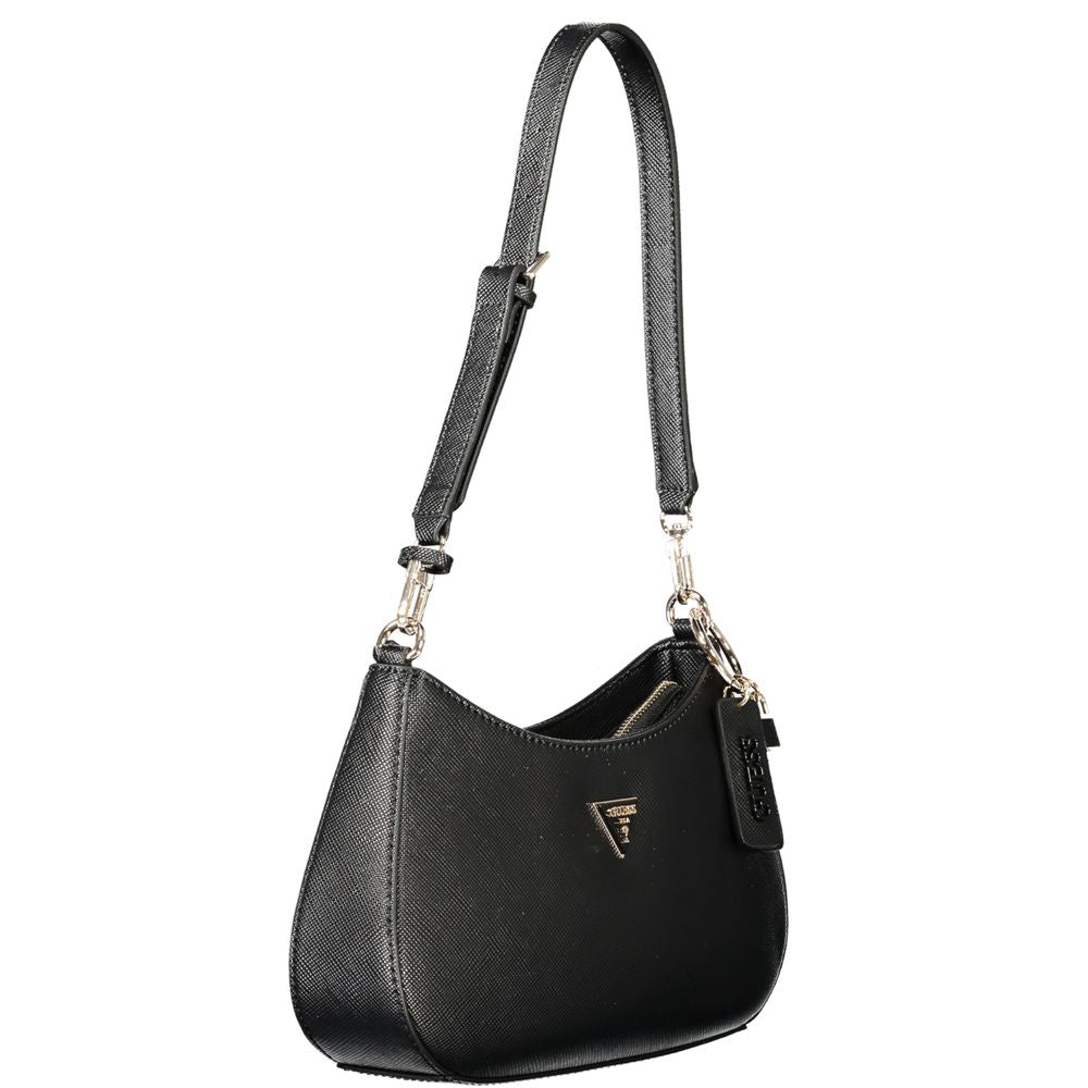 Black Polyethylene Women Handbag Guess Jeans
