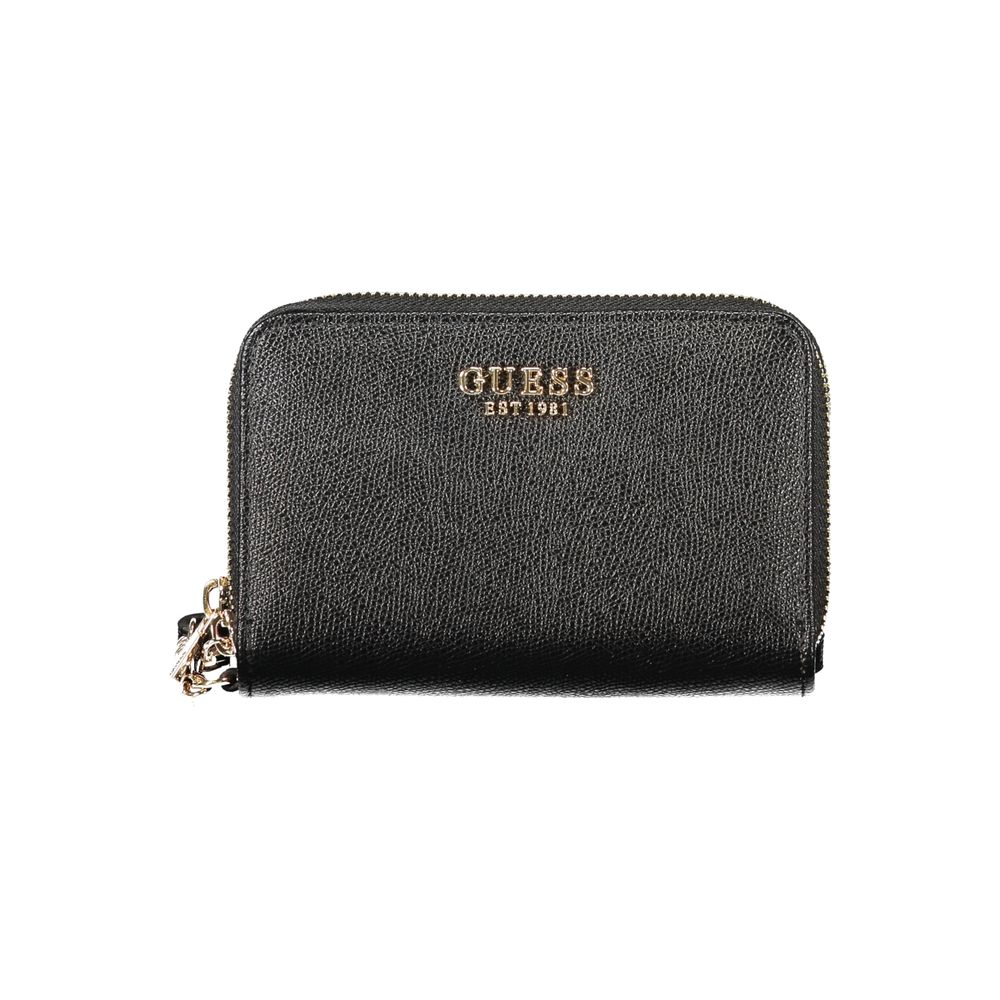 Black Polyethylene Women Wallet Guess Jeans