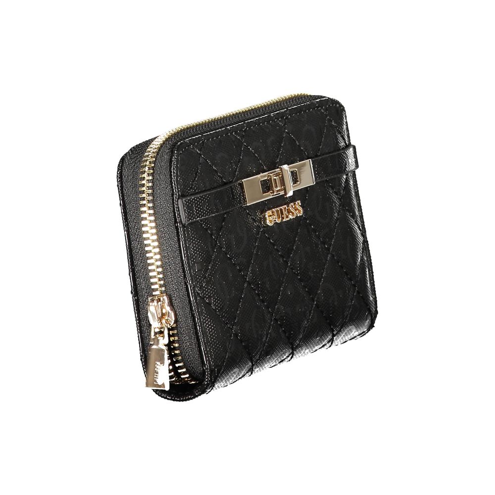 Black Polyethylene Women Wallet Guess Jeans