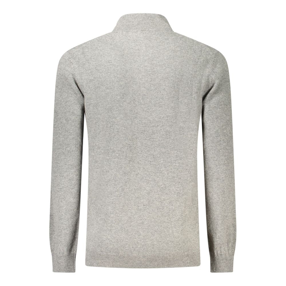 Gray Wool Men Sweater Timberland