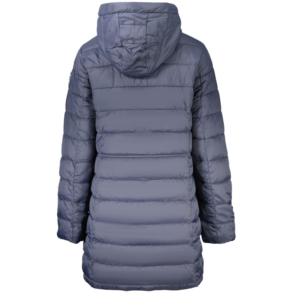 Blue Polyamide Women Jacket Pepe Jeans