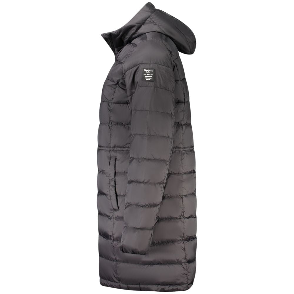 Black Polyamide Women's Jacket Pepe Jeans