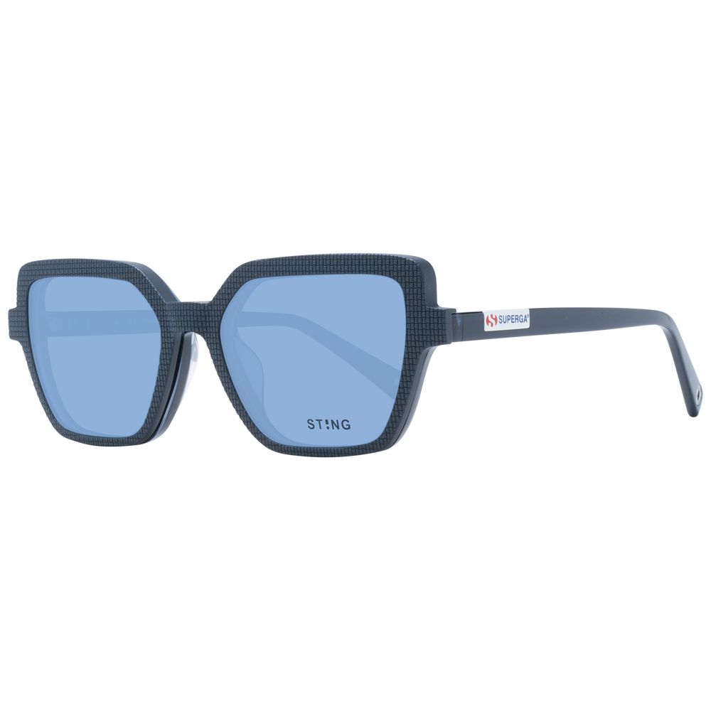 Blue Men Glasses Frame Sting