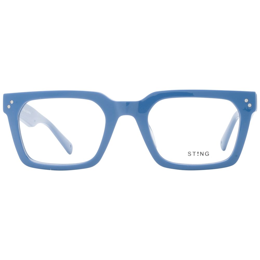 Blue Men Glasses Frame Sting