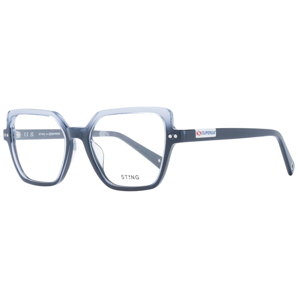 Blue Men Glasses Frame Sting