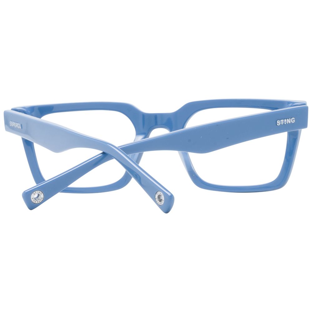 Blue Men Glasses Frame Sting