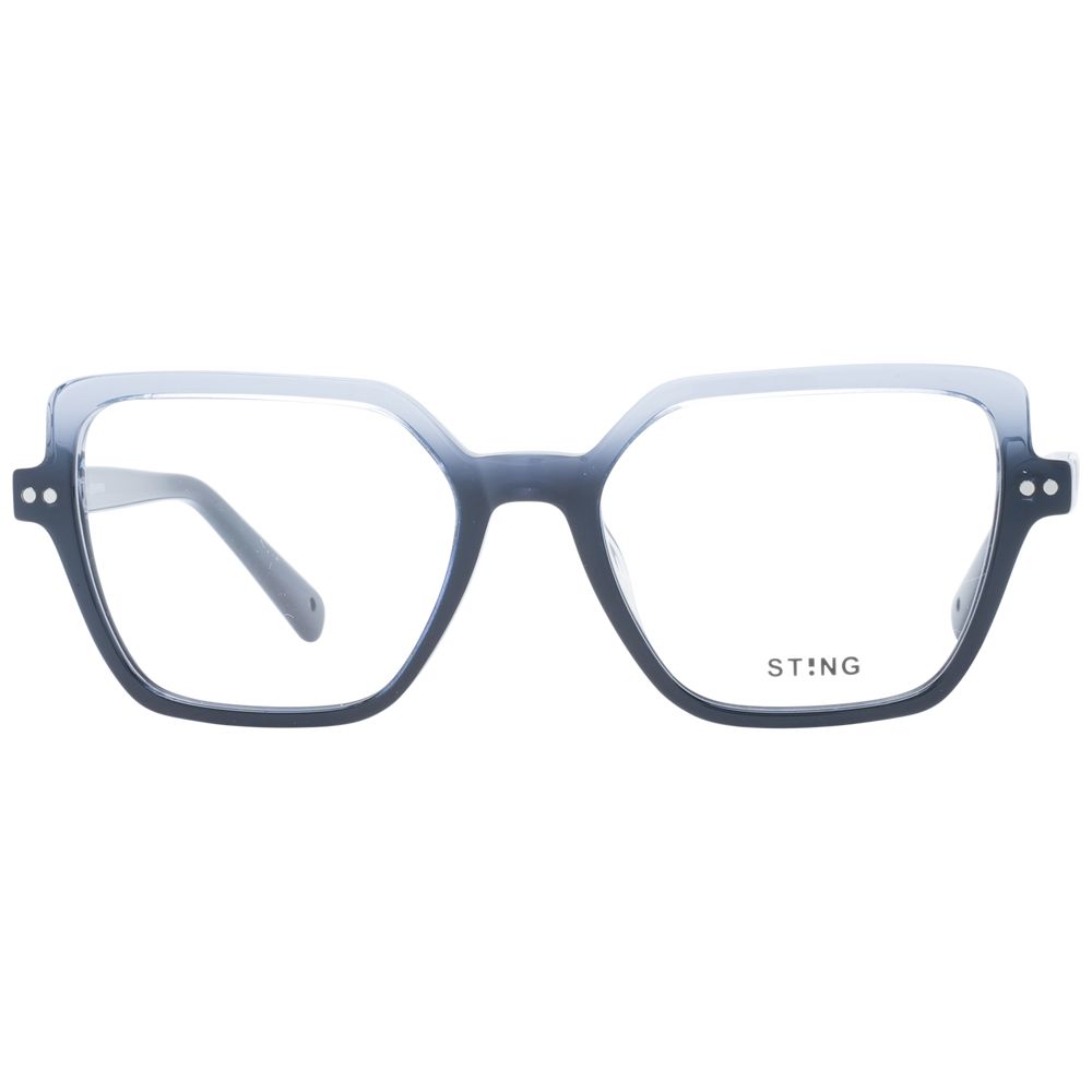 Blue Men Glasses Frame Sting