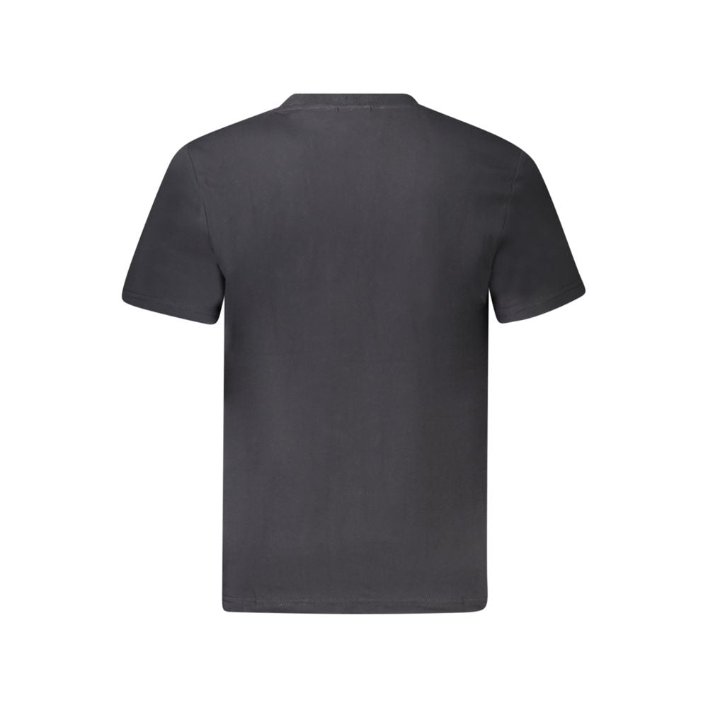 Black Cotton Men T-Shirt Napapijri