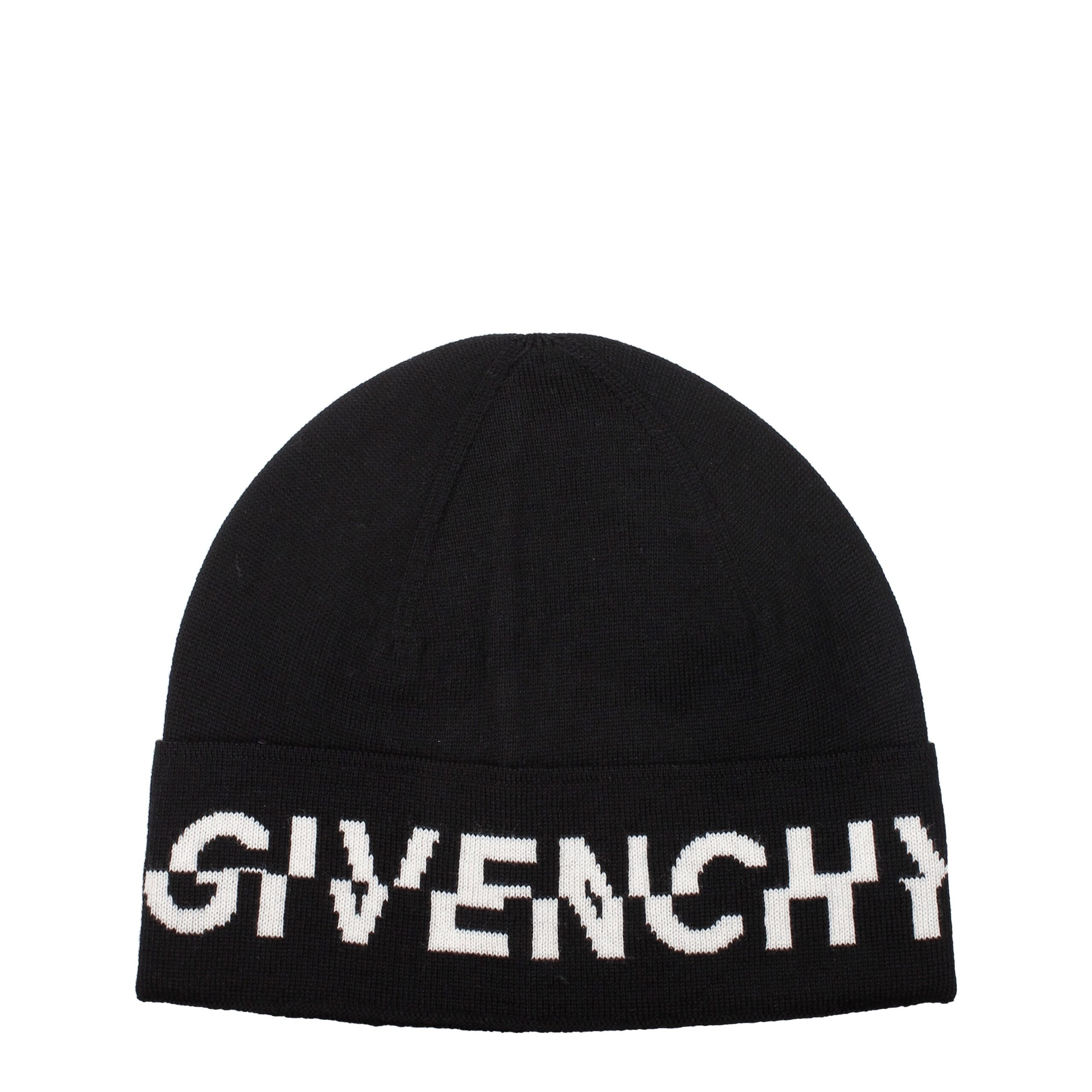 Black Wool Beanie Givenchy
