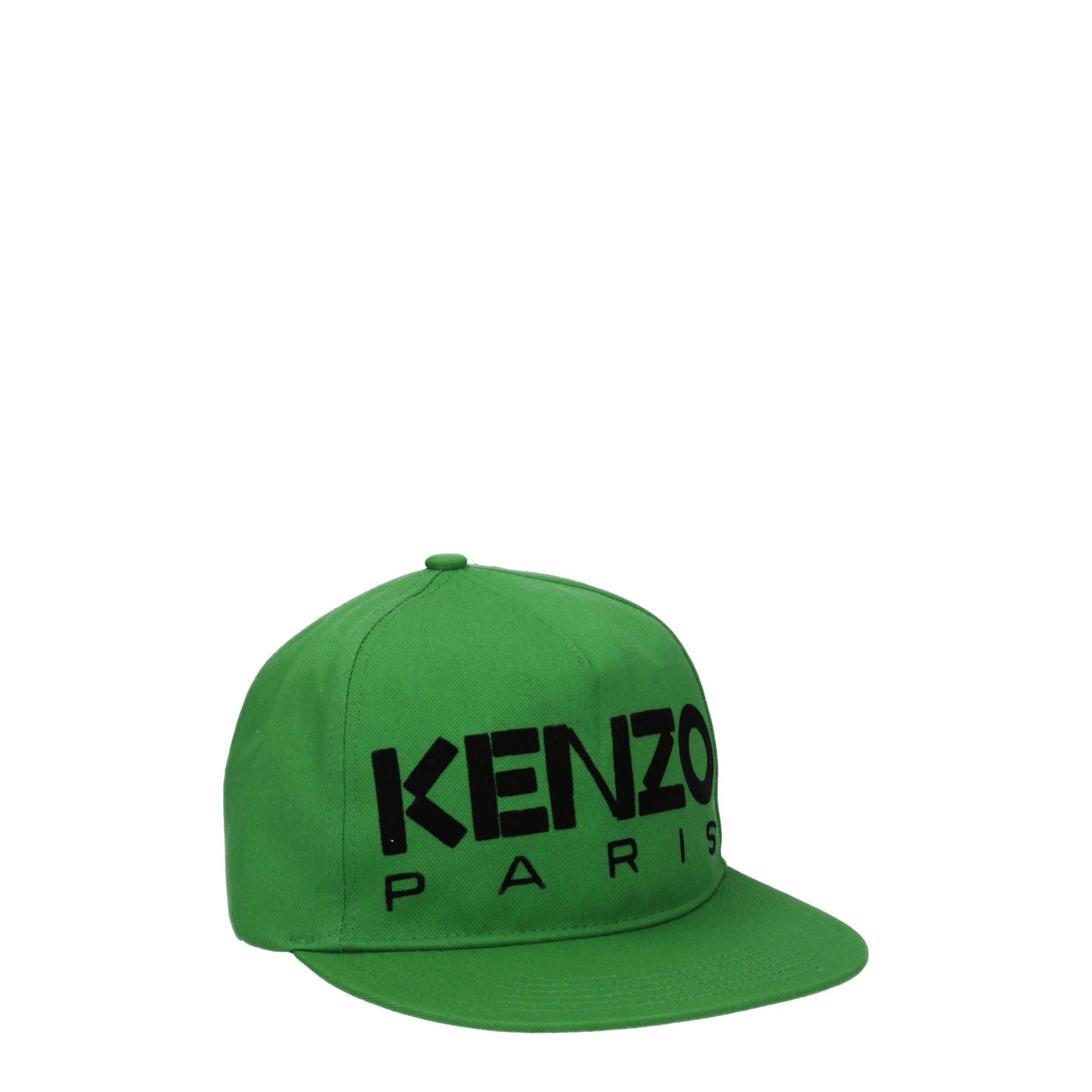 Green Cotton Caps (Baseball Hat) Kenzo