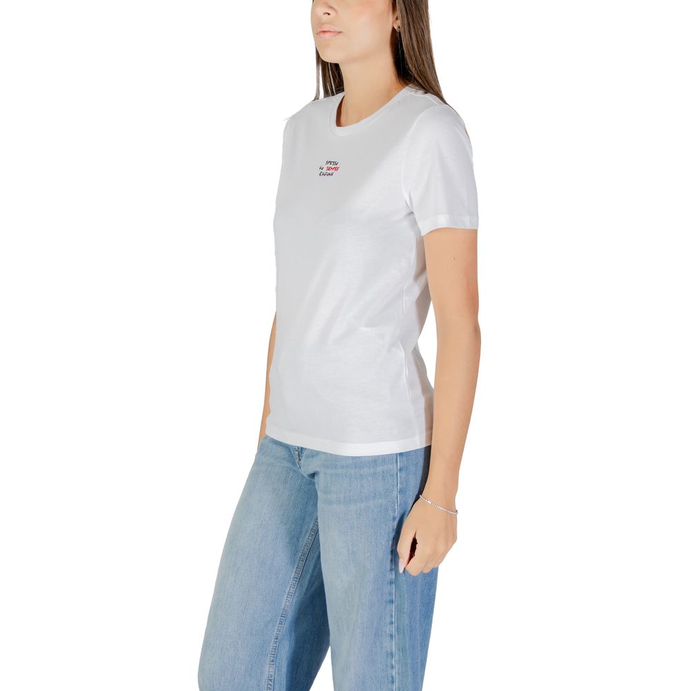 Bicolor Cotton T-Shirt Only