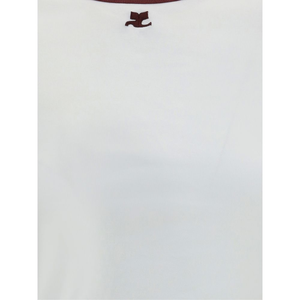 Cotton T-shirt Courrèges