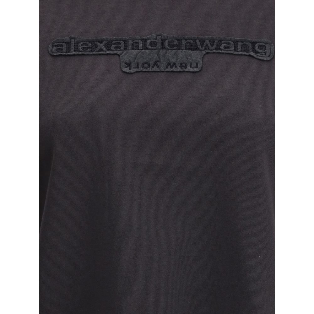 Cotton T-Shirt with logo Alexander Wang