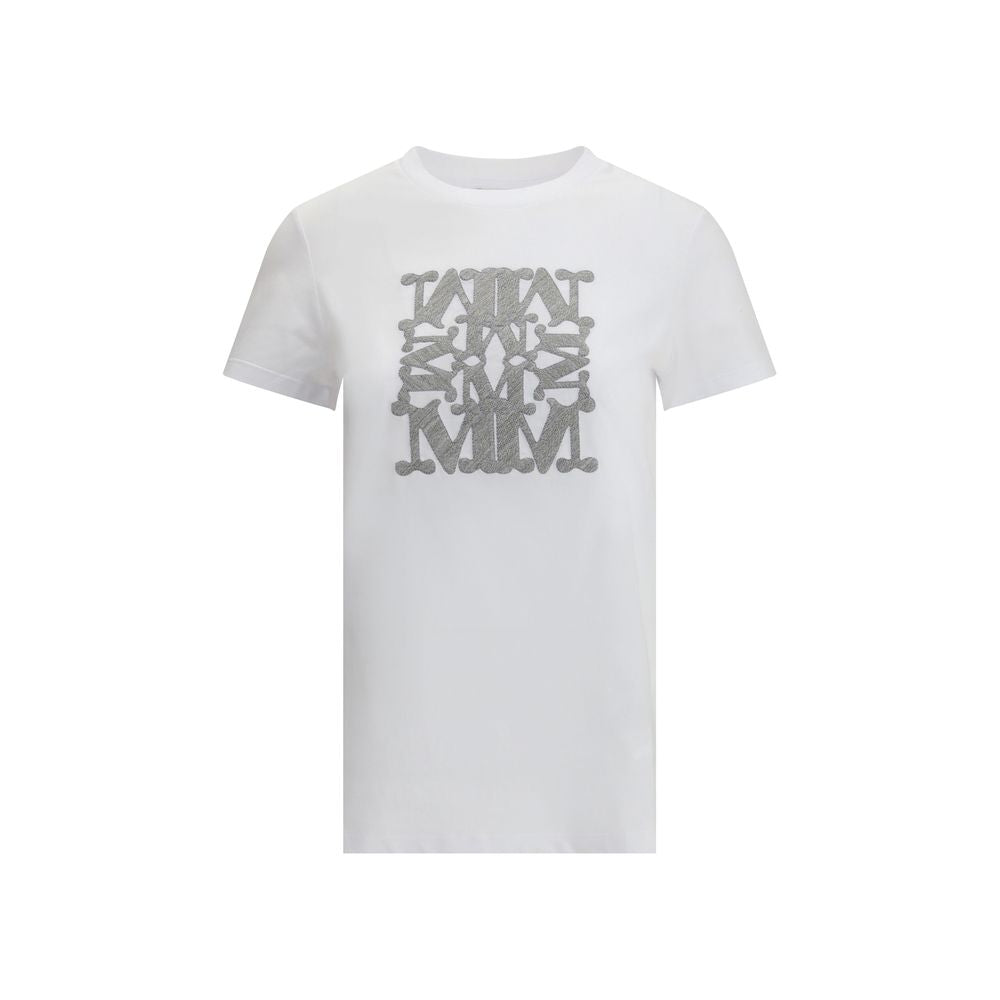Embroidered monogram T-shirt Max Mara