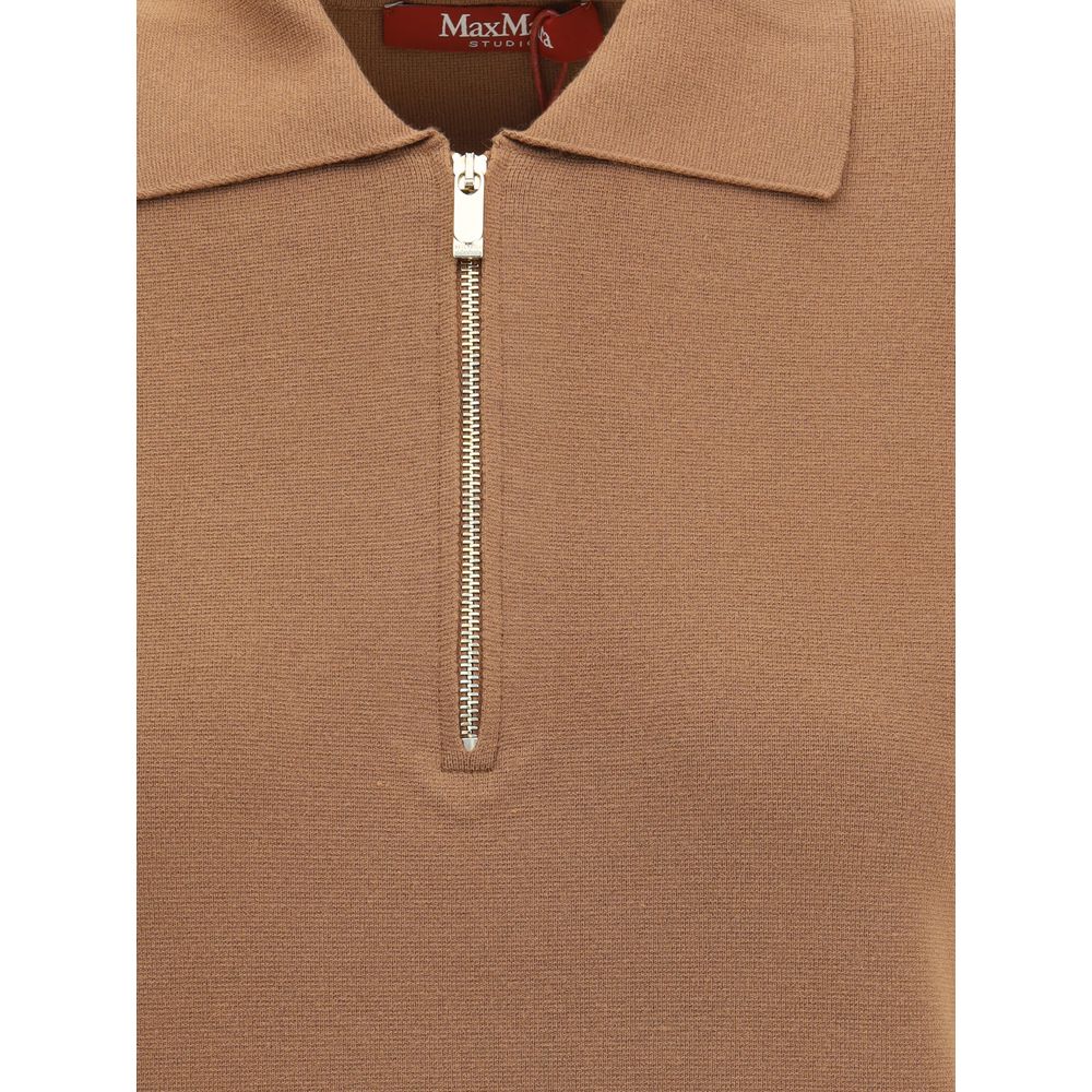 Teti Zip Polo Shirt Max Mara