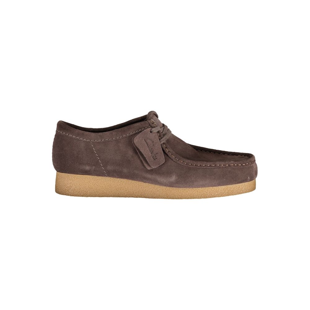 Brown Leather Men Sneaker Clarks