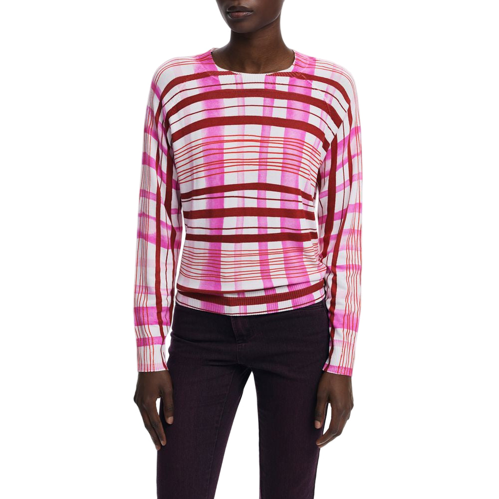 Pink Viscose Women Sweater Desigual