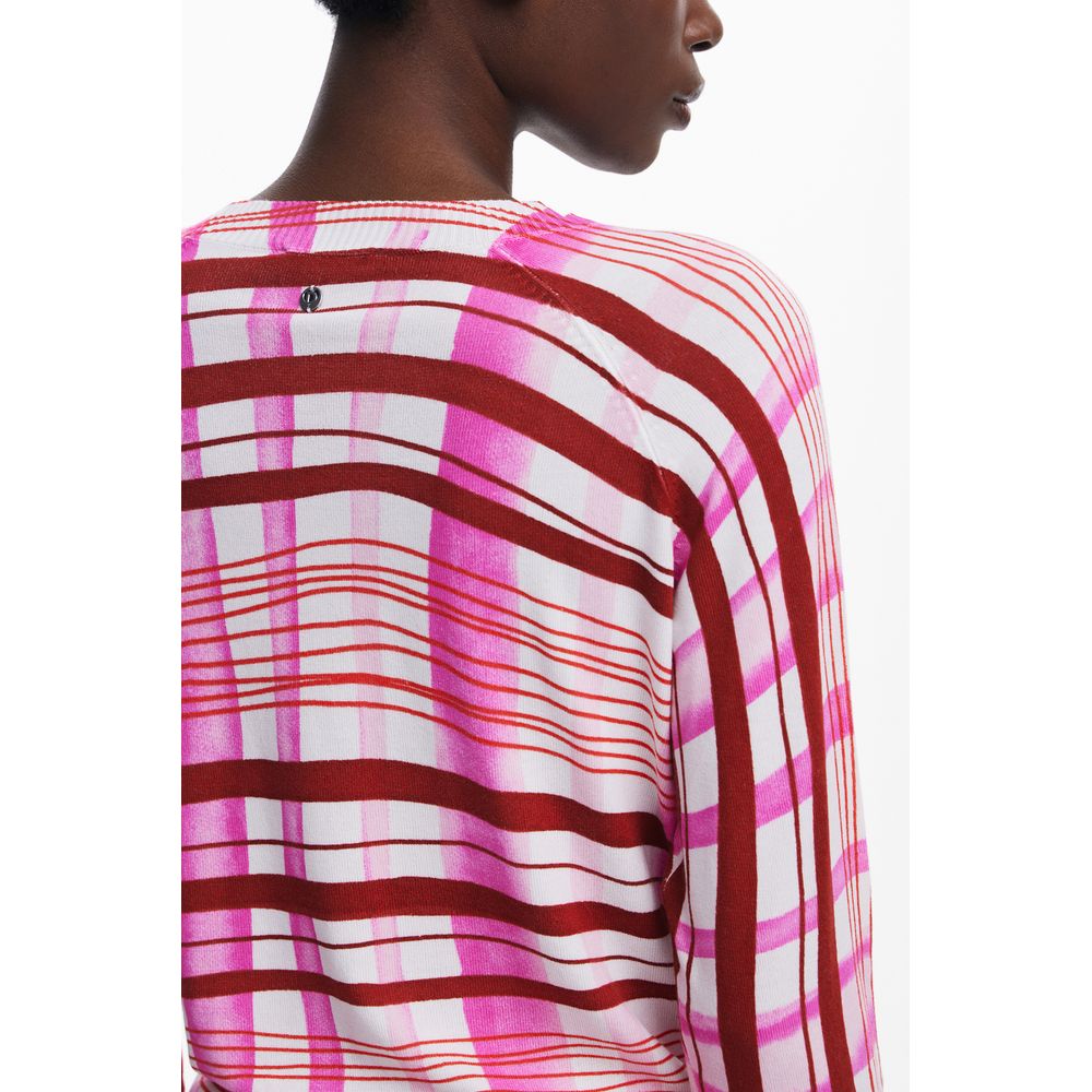 Pink Viscose Women Sweater Desigual
