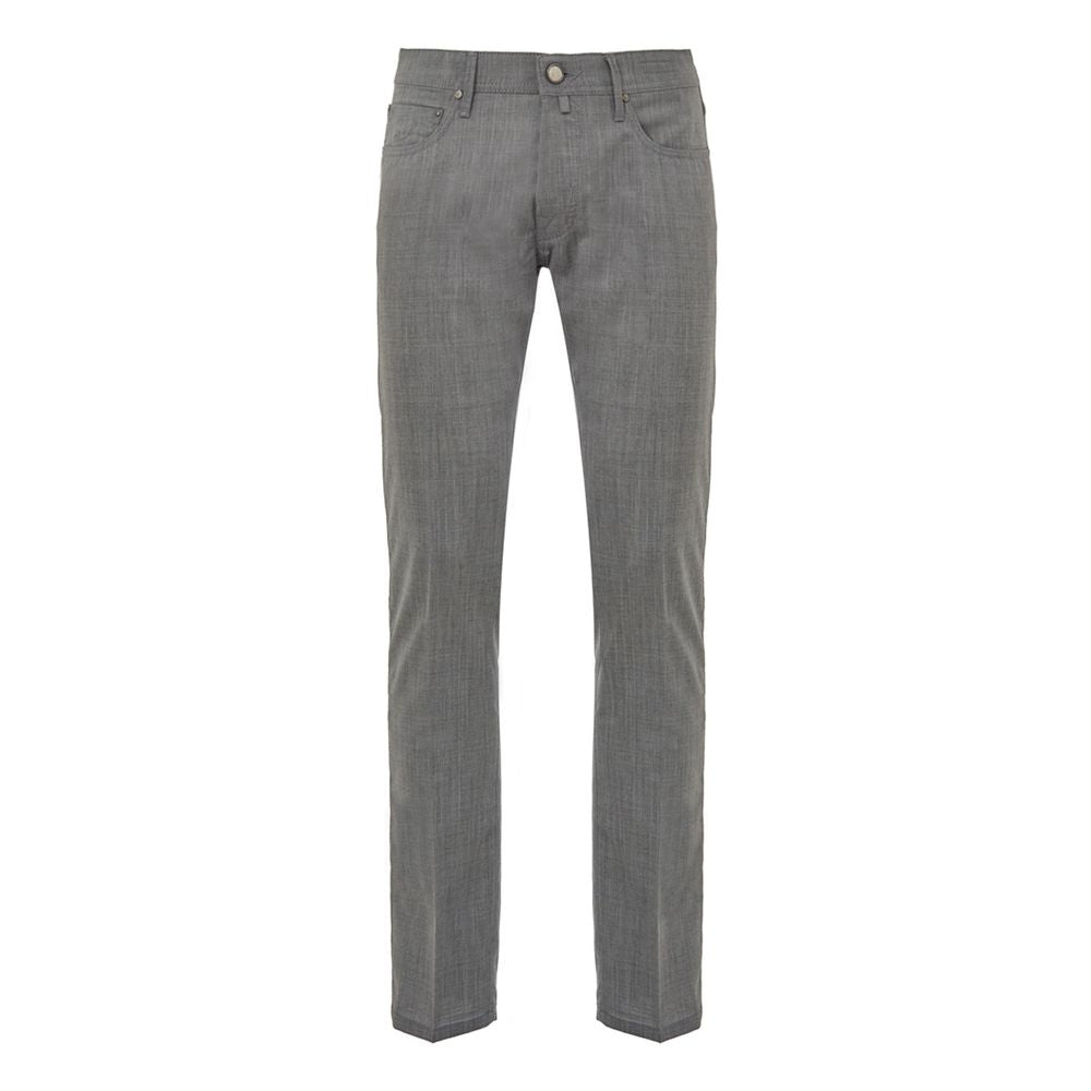Gray Wool Pant Jacob Cohen