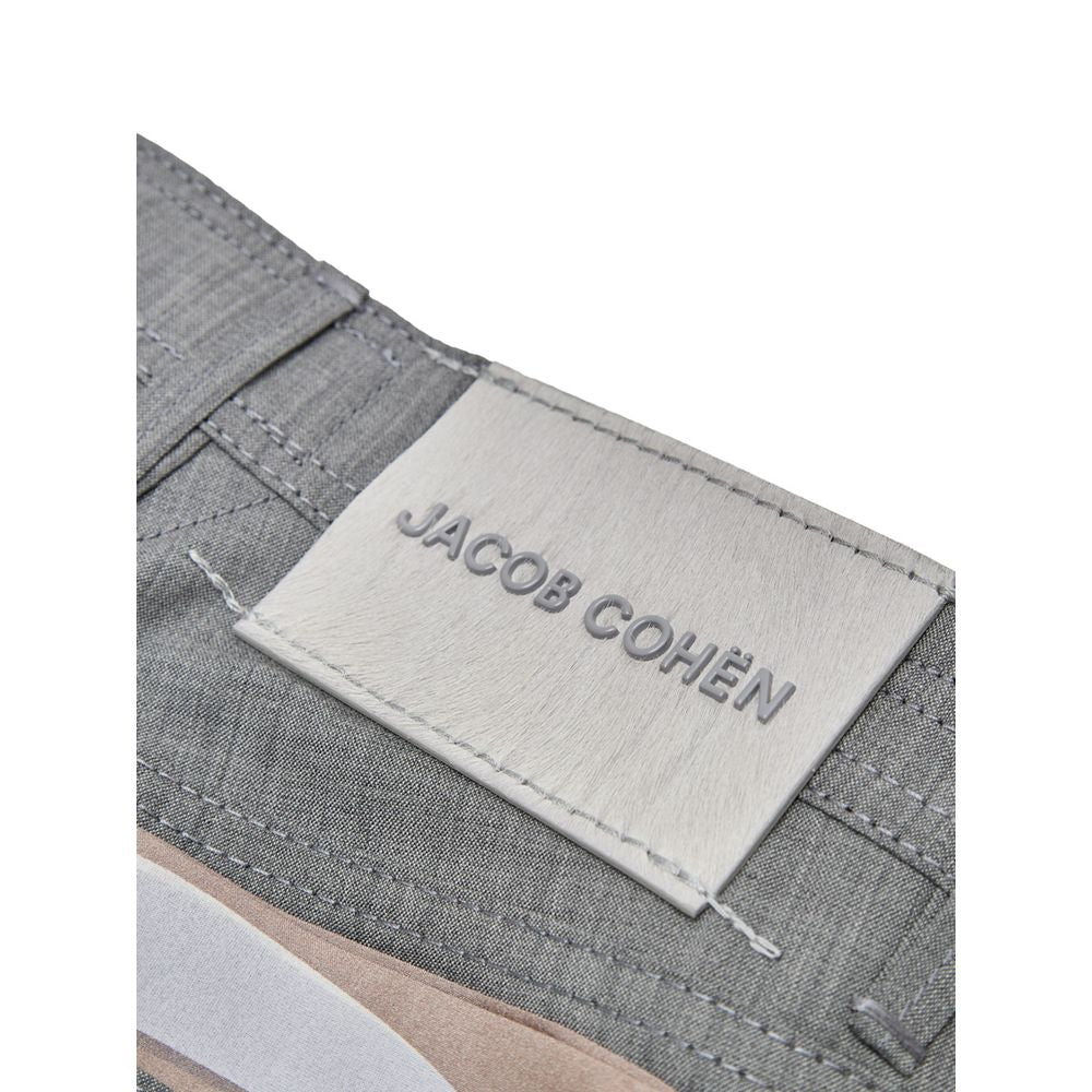 Gray Wool Pant Jacob Cohen