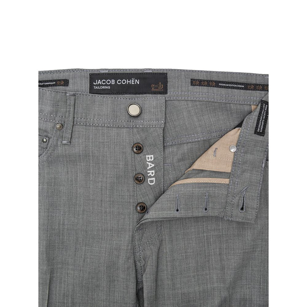Gray Wool Pant Jacob Cohen