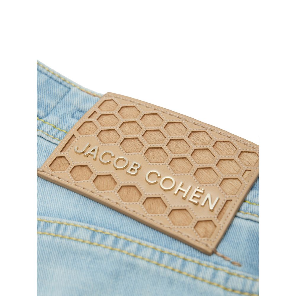 Blue Cotton Skinny Jean Jacob Cohen