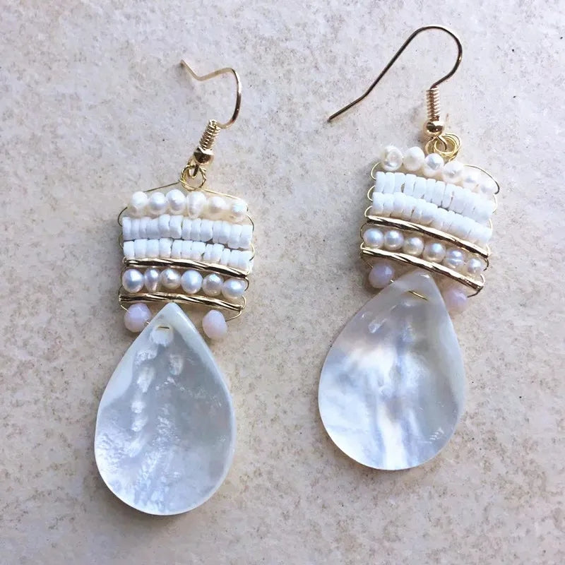 Bon Bon Pearl Dangles jewellery Shopella