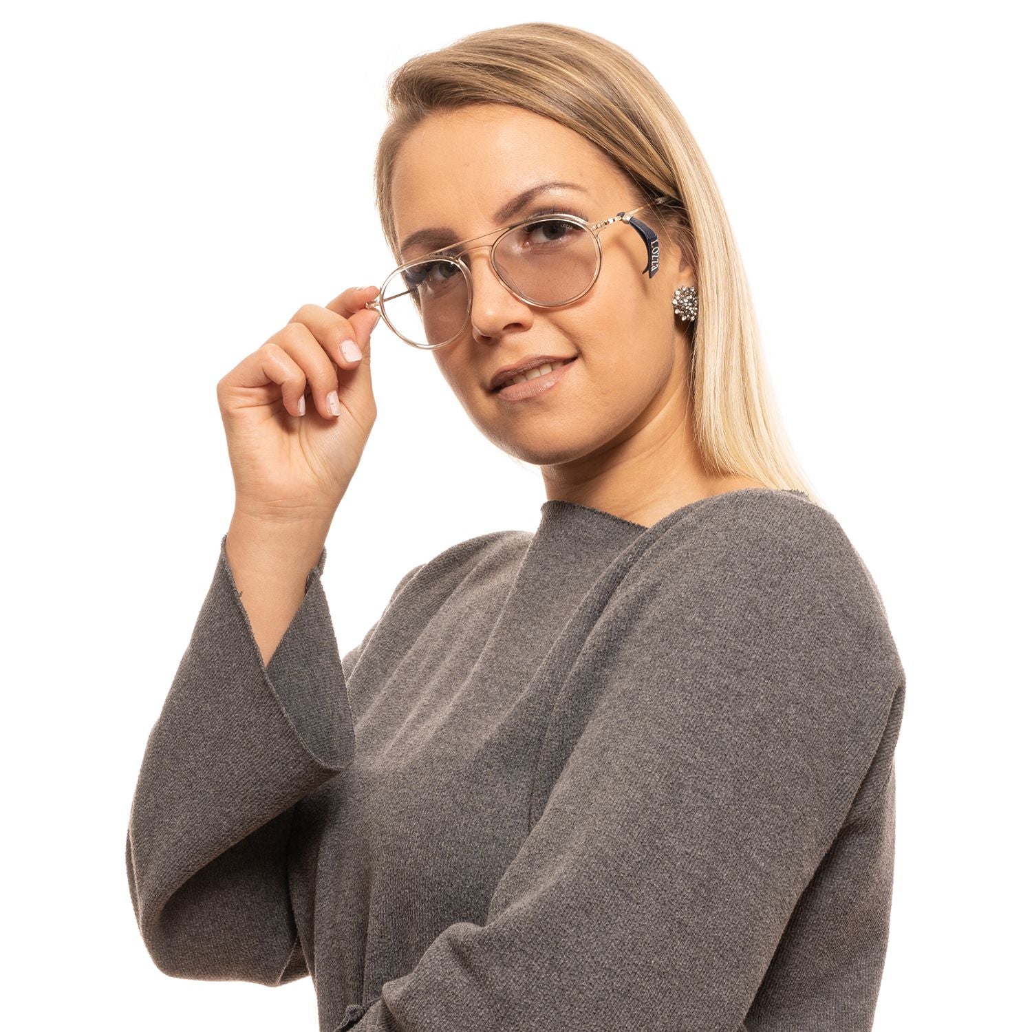 Gold Unisex Sunglass Lozza