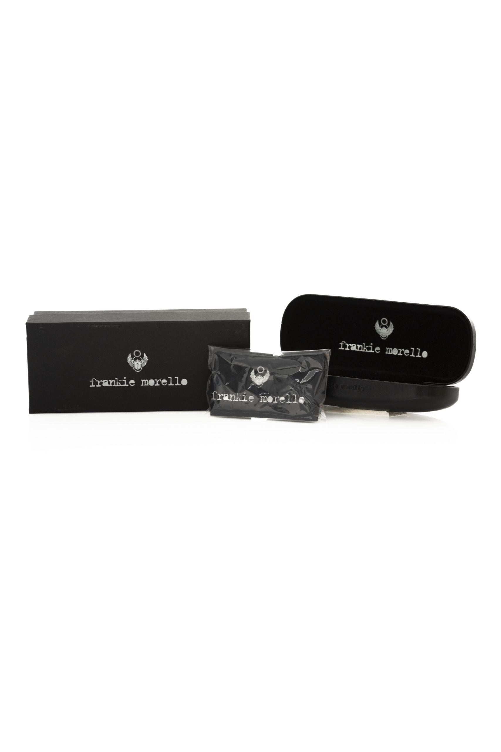 Silver Metallic Men Sunglass Frankie Morello
