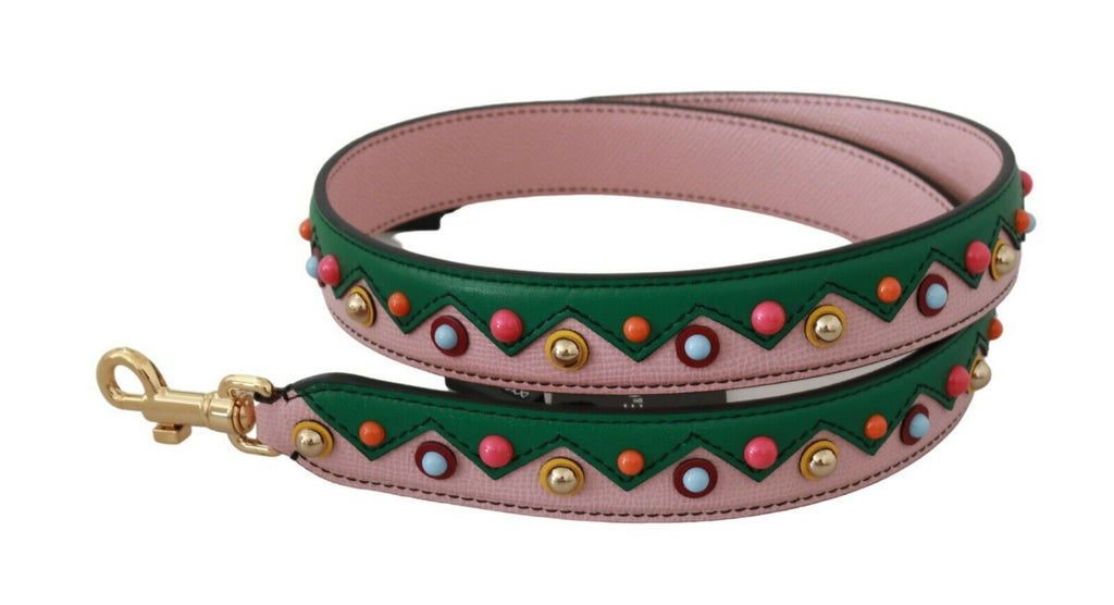 Shoulder Strap Leather Pink Handbag Accessory Dolce & Gabbana
