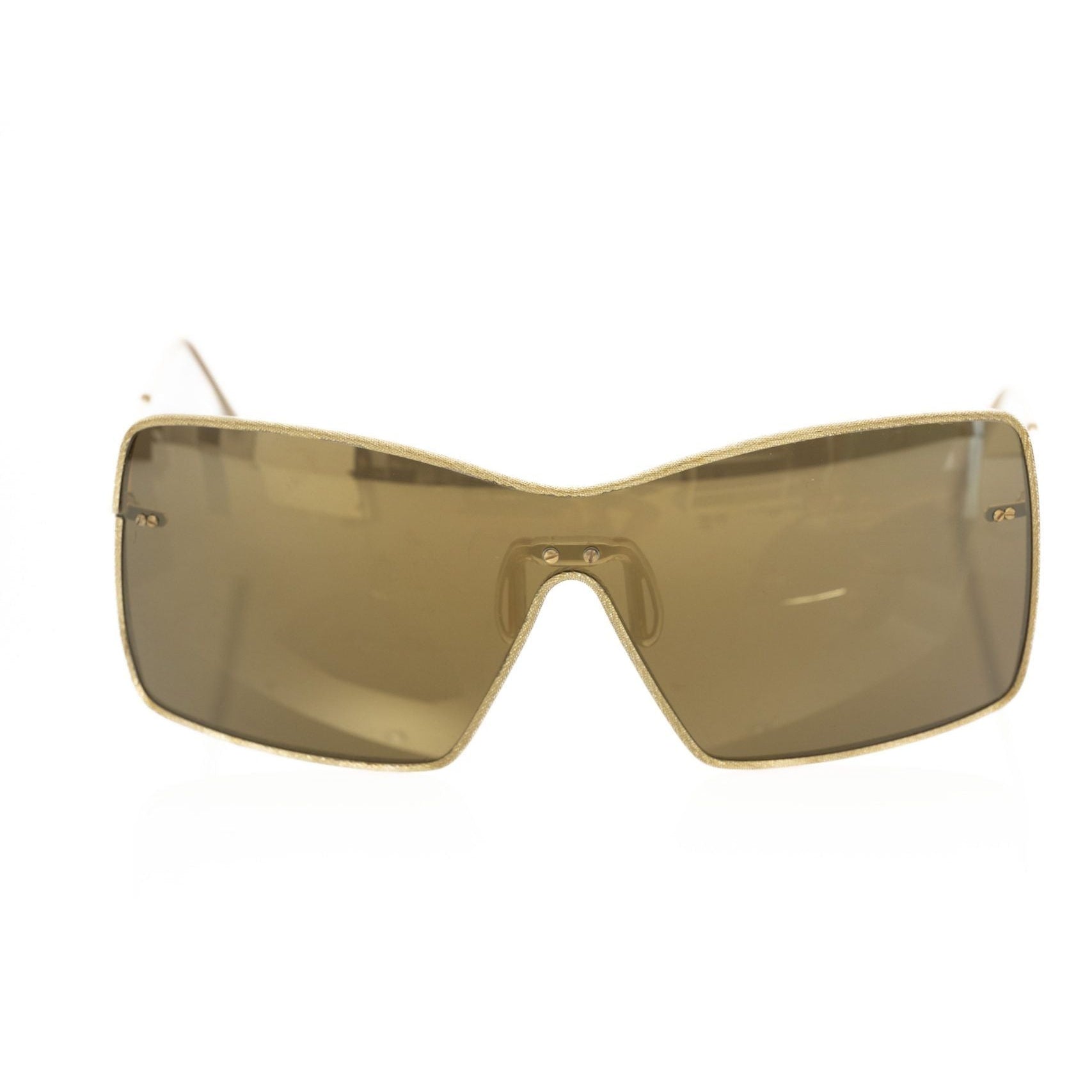 Gold Metallic Women Sunglass sunglasses Frankie Morello