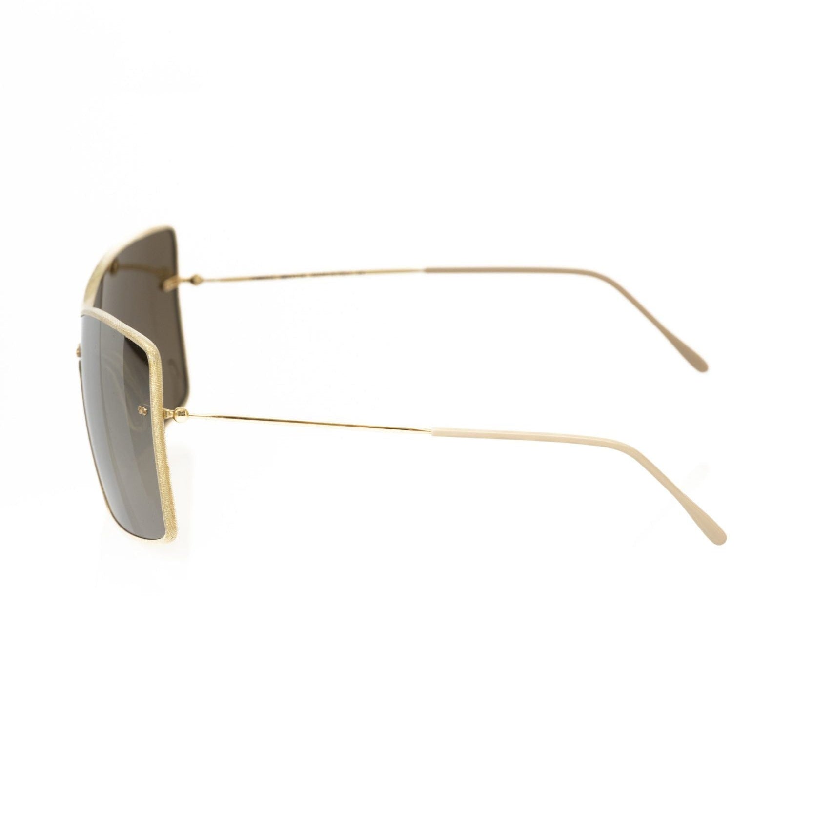Gold Metallic Women Sunglass sunglasses Frankie Morello