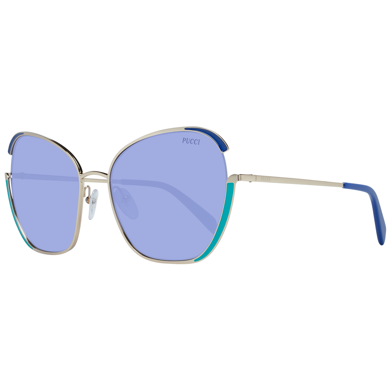 Gold Women Sunglass Emilio Pucci