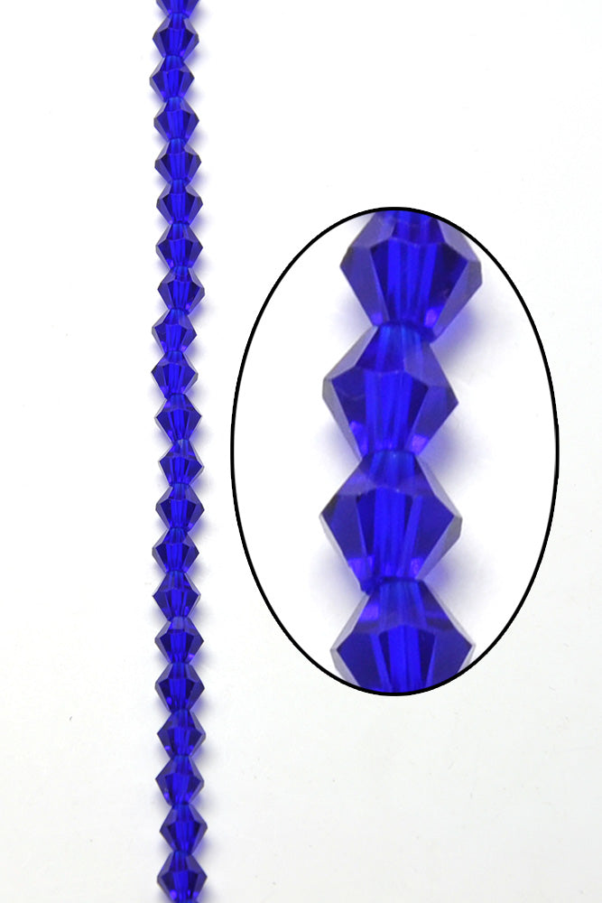 Deep Blue Crystal Beads beads shopella