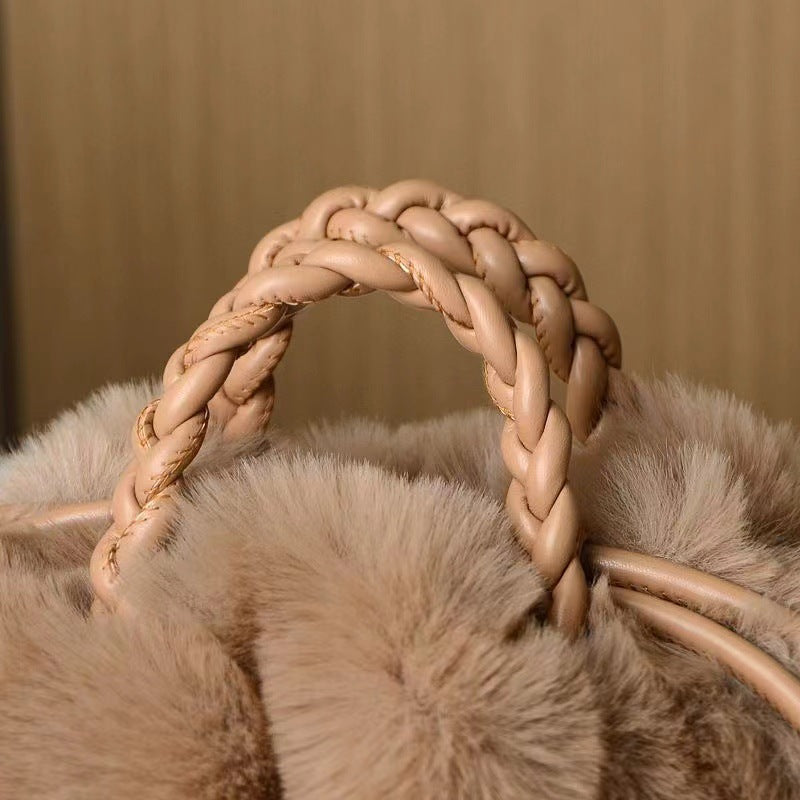 Plush Versatile Fur Cloud Bag bags Dropshipman