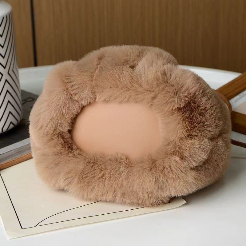 Plush Versatile Fur Cloud Bag bags Dropshipman