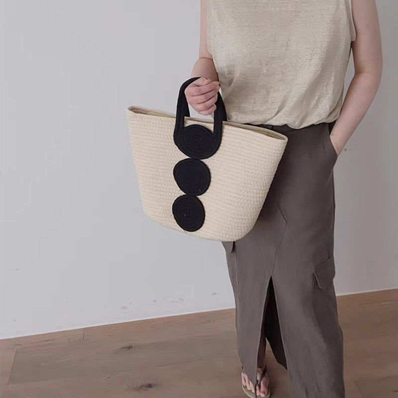Hand-woven Geometric Bag bags Dropshipman