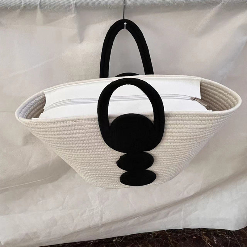 Hand-woven Geometric Bag bags Dropshipman