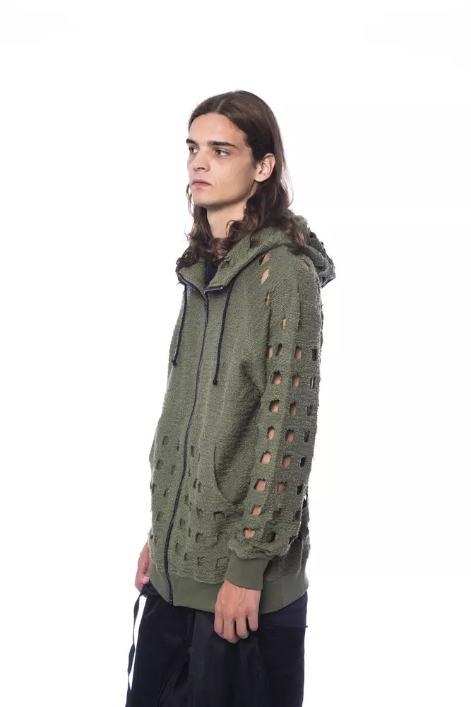Army Cotton Men Sweater Nicolo Tonetto