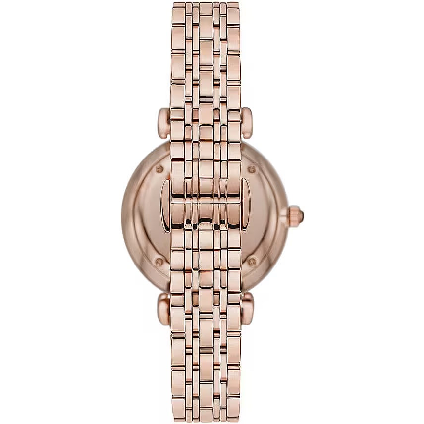 Elegant Rose Gold-Tone Ladies Watch Emporio Armani